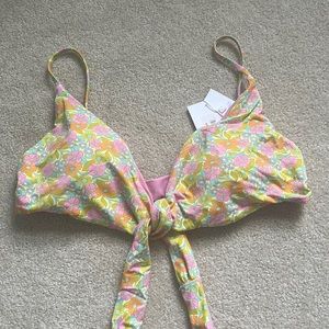 NWT Dippin Daisys Sunset Grove Bikini Top